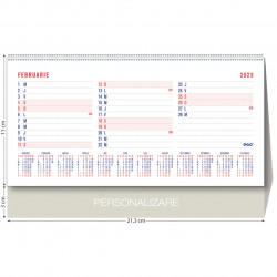 Calendar de birou TRIPTIC 2023
