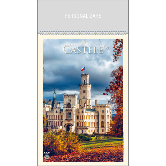 Calendar de perete CASTELE 2026