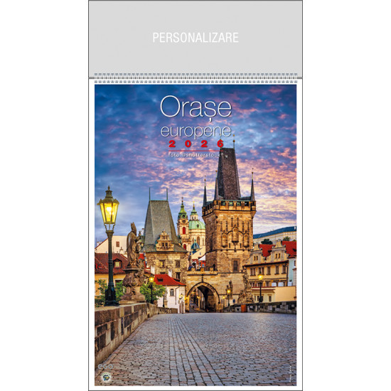 Calendar de perete ORASE EUROPENE 2026