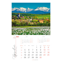 Calendar de perete ROMANIA 2027