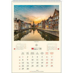 Calendar de perete STRAZI 2026