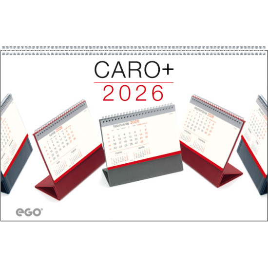 Calendar de birou PU CARO + 2026
