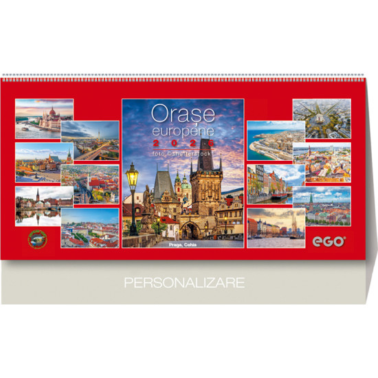 Calendar de birou ORAȘE EUROPENE 2026