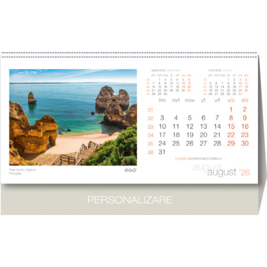 Calendar de birou PEISAJE 2026