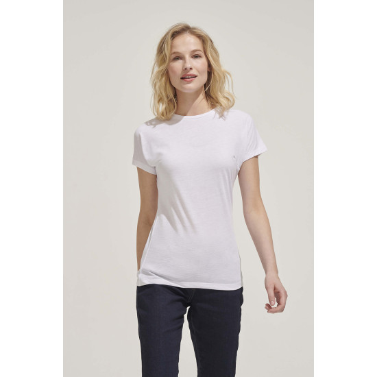 T-shirt MAGMA women - alb