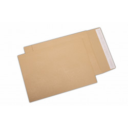 Plic B4, cu burduf 30 mm, siliconic, kraft, 250 buc.