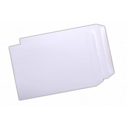 Plic C4, pentru documente, autoadeziv, alb, 250 buc.